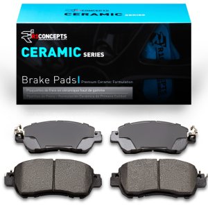 Nissan Versa Brake Pads - Front - R1 Concepts - Ceramic - `17-`25